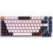 GamePro Клавіатура GamePro MK160W Hot-Swap Red Swich RGB USB UA White (MK160W)