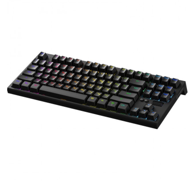 GamePro Клавіатура GamePro MK180B Hot-Swap Red Swich RGB USB UA Black (MK180B)