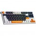 GamePro Клавіатура GamePro MK180W Hot-Swap Red Swich RGB USB UA White (MK180W)