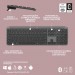 Logitech Комплект Logitech MK950 Bluetooth/Wireles UA Graphite (920-012490)