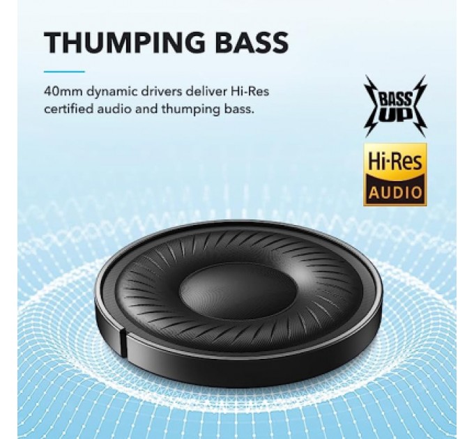 Anker Навушники Anker SoundCore Q20i Blue (A3004G31)