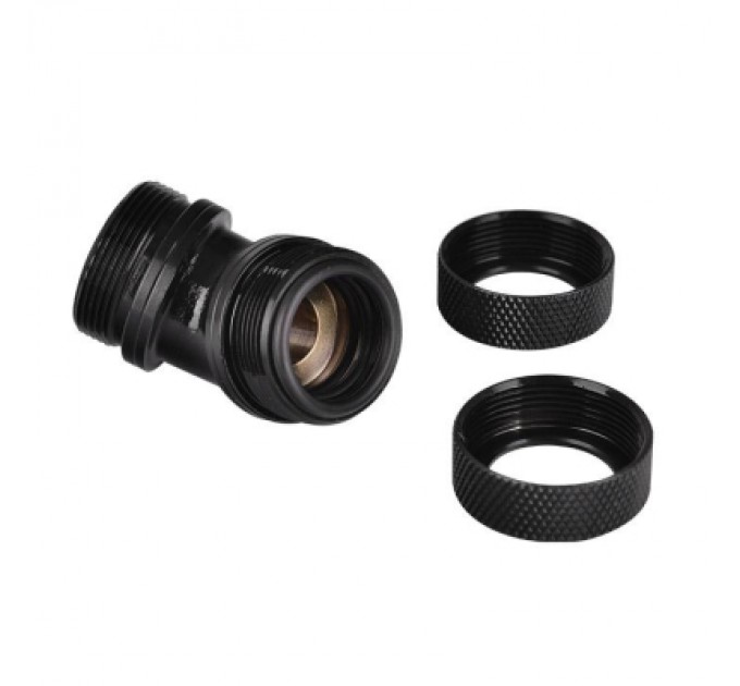 ThermalTake Фітинг для СРО ThermalTake Pacific G1/4 PETG Tube 45-Degree Dual Compression 16mm OD Black (CL-W098-CA00BL-A)