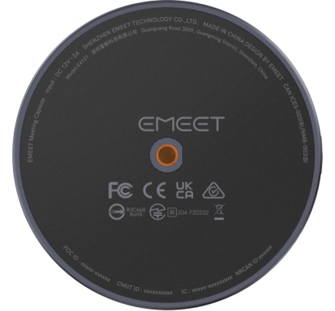 Emeet Веб-камера Emeet Capsule Black (eMeet-E4101)