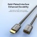 Vention Кабель мультимедійний HDMI M to HDMI F 2.0m V2.0 4K 60Hz PVC Vention (AHCBH)