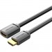 Vention Кабель мультимедійний HDMI M to HDMI F 2.0m V2.0 4K 60Hz PVC Vention (AHCBH)