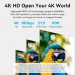 Vention Кабель мультимедійний HDMI M to HDMI F 2.0m V2.0 4K 60Hz PVC Vention (AHCBH)