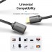Vention Кабель мультимедійний HDMI M to HDMI F 2.0m V2.0 4K 60Hz PVC Vention (AHCBH)