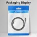 Vention Кабель мультимедійний HDMI to HDMI 2.0m V2.1 8K 60Hz flat Vention (ALKBH)
