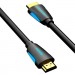 Vention Кабель мультимедійний HDMI to HDMI 20.0m V2.0 4K 30Hz PVC Vention (VAA-M02-B2000)
