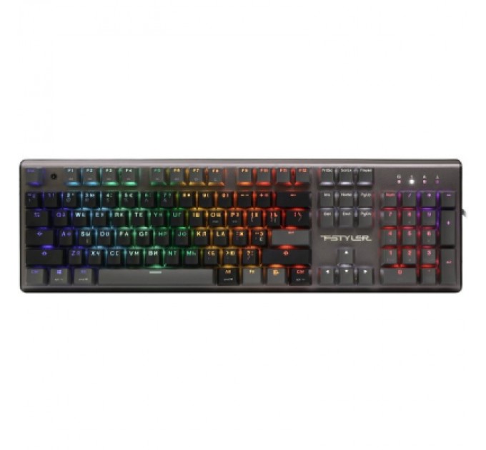 A4Tech Клавіатура A4Tech FS100 RGB FS Switch USB Stone Black (4711422003925)