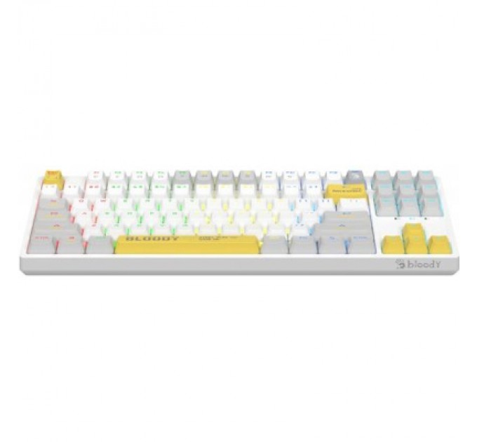 A4Tech Клавіатура A4Tech Bloody S87 RGB BLMS TKL USB Energy Red (4711421993845)
