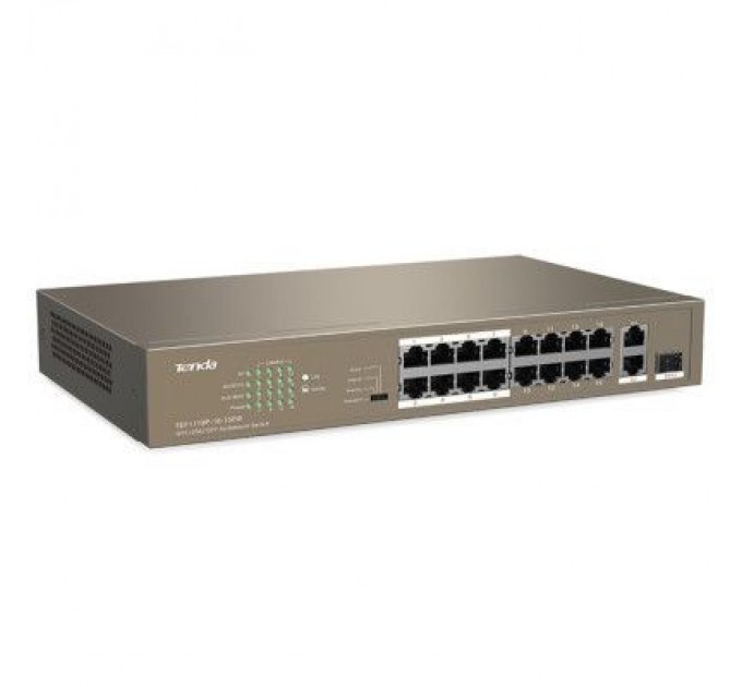 Tenda Комутатор мережевий Tenda TEF1118P-16-150W