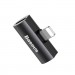 Baseus Перехідник L46 Lightning (1 Male / 2 Female) Black Baseus (CAL46-01)