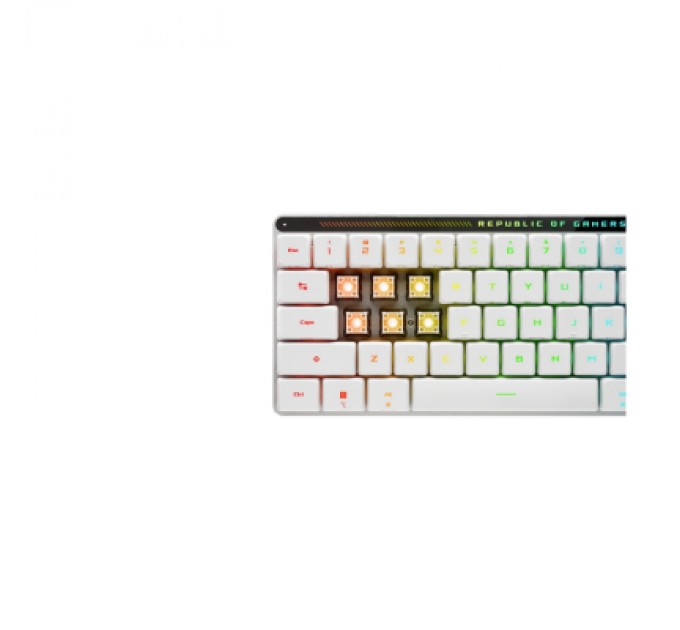 ASUS Клавіатура ASUS ROG Falchion RX Low Profile Red Wireless/Bluetooth/USB UA White (90MP03EC-BKMA10)