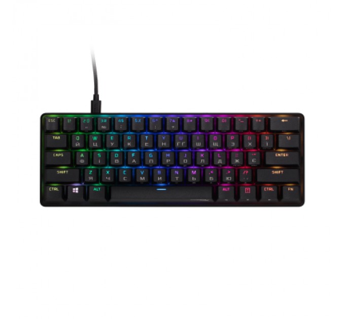 HyperX Клавіатура HyperX Alloy Origins 60 USB UA Black (4P5N4AA)