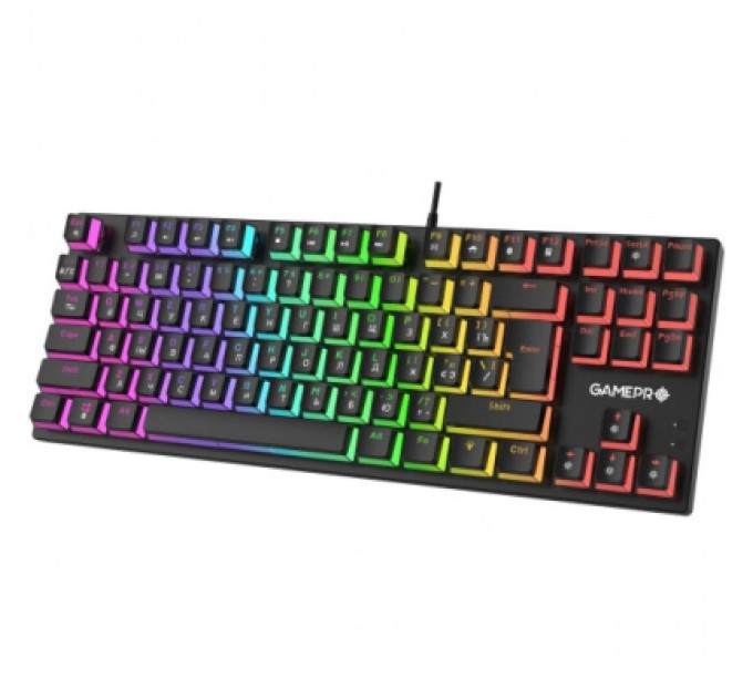 GamePro Клавіатура GamePro MK80B RGB Blue Switch USB Black (MK80B)