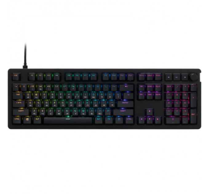 HyperX Клавіатура HyperX Alloy Rise PBT HX Red USB UA Black (7G7A3AA)