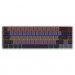 GamePro Клавіатура GamePro MK122R Red Swich Low Profile Wireless Dark Gray (MK122R)