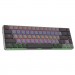 GamePro Клавіатура GamePro MK122R Red Swich Low Profile Wireless Dark Gray (MK122R)