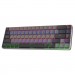 GamePro Клавіатура GamePro MK122R Red Swich Low Profile Wireless Dark Gray (MK122R)