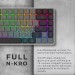 GamePro Клавіатура GamePro MK230R Red Swich Low Profile RGB Wireless/Bluetooth/USB Dark Gray (MK230R)