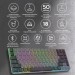 GamePro Клавіатура GamePro MK230R Red Swich Low Profile RGB Wireless/Bluetooth/USB Dark Gray (MK230R)