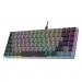 GamePro Клавіатура GamePro MK141R Red Swich Low Profile RGB USB Dark Gray (MK141R)