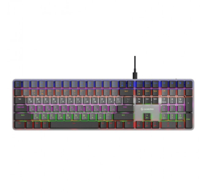 GamePro Клавіатура GamePro MK145R Red Swich Low Profile USB Dark Gray (MK145R)