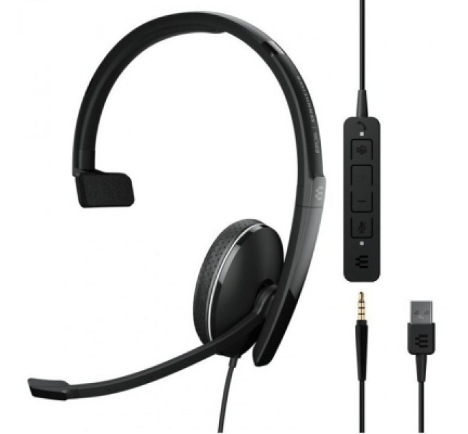 Epos Навушники Epos Adapt 135T II Mono USB Black (1000900)
