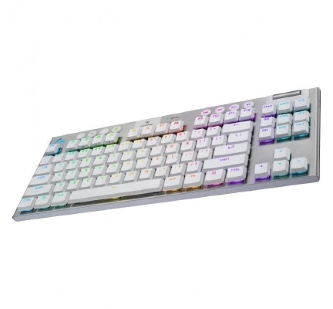 Logitech Клавіатура Logitech G915 TKL X Lightspeed Switch-Tactile Wireless/Bluetooth/USB UA White (920-012737)