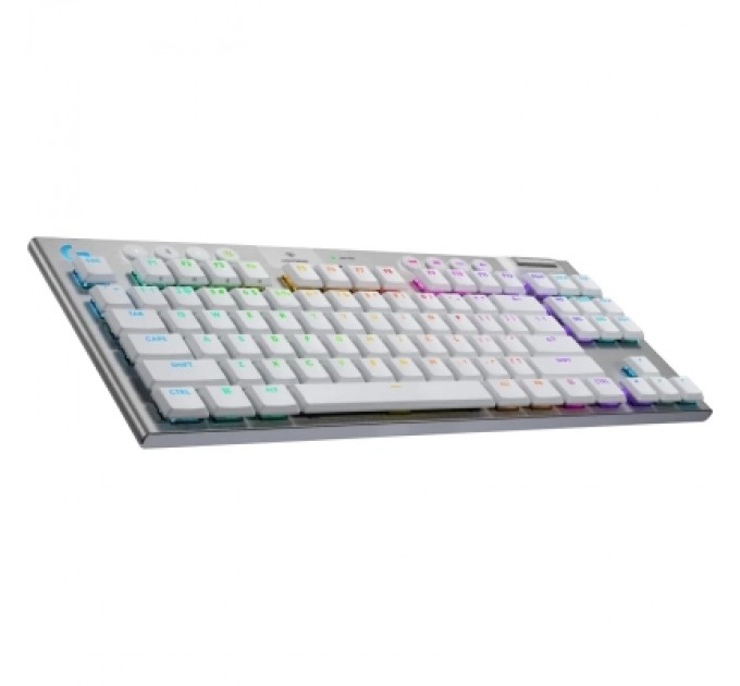 Logitech Клавіатура Logitech G915 TKL X Lightspeed Switch-Tactile Wireless/Bluetooth/USB UA White (920-012737)
