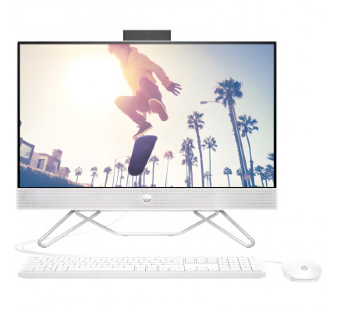 HP Комп'ютер HP 24-cb1000ua AiO / i3-1215U, 16, 512, WiFi, Cam, K&M (AE0P3EA)