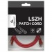 Cablexpert Патч-корд 3м S/FTP Cat 6A CU LSZH red Cablexpert (PP6A-LSZHCU-R-3M)