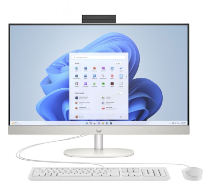 HP Комп'ютер HP 27-cr0068ua AiO / i3-1315U, 16, 512, WiFi, Cam, K&M (AE0P9EA)
