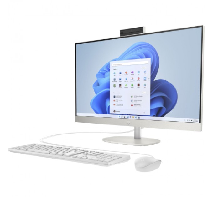 HP Комп'ютер HP 27-cr0068ua AiO / i3-1315U, 16, 512, WiFi, Cam, K&M (AE0P9EA)