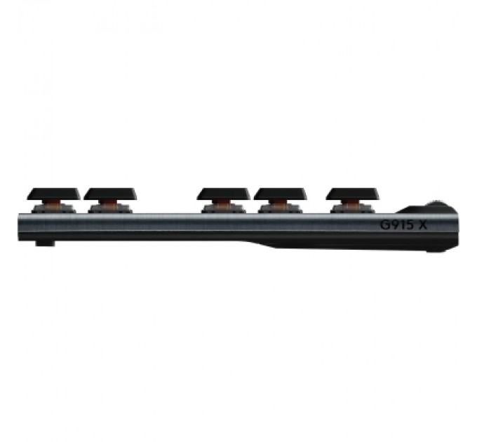 Logitech Клавіатура Logitech G915 TKL X Lightspeed Switch-Linear Wireless/Bluetooth/USB UA Black (920-012747)