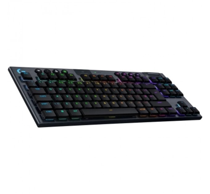 Logitech Клавіатура Logitech G915 TKL X Lightspeed Switch-Linear Wireless/Bluetooth/USB UA Black (920-012747)