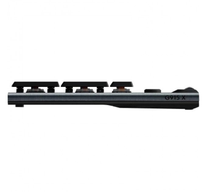 Logitech Клавіатура Logitech G915 X Lightspeed Switch-Tactile Wireless/Bluetooth/USB UA Black (920-012676)