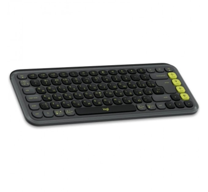 Logitech Клавіатура Logitech POP Icon Keys Bluetooth UA Graphite (920-013157)