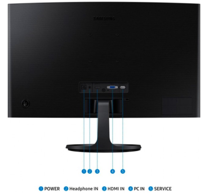 Samsung Монітор Samsung LS24D360GAIXCI