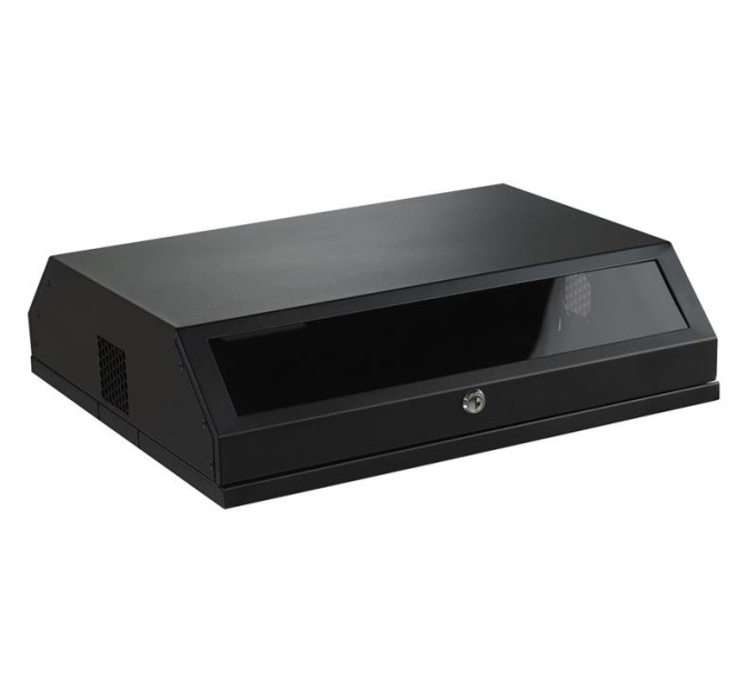 Mirsan Шафа настінна Mirsan SLIM 3+5U 19" 573x475, RAL 9005 (MR.SLM.01)