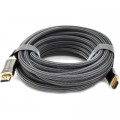 VEGGIEG Кабель мультимедійний HDMI to HDMI 10.0m v2,0, OD-8.0mm 2K * 4K VEGGIEG (YT-HDMI(M)/(M)HX-10)