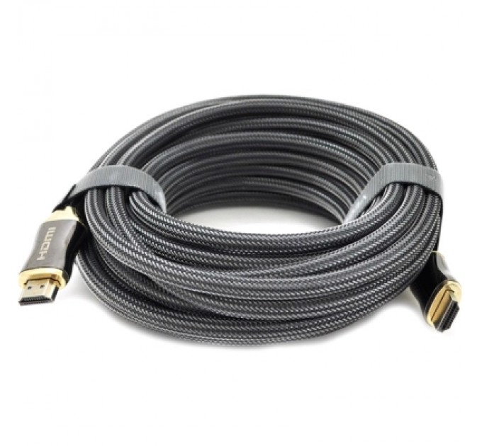 VEGGIEG Кабель мультимедійний HDMI to HDMI 10.0m v2,0, OD-8.0mm 2K * 4K VEGGIEG (YT-HDMI(M)/(M)HX-10)