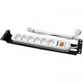 Conteg Силовий блок Conteg 19" 2U 6хSchuko, с выключателем, с кабелем (DP-RP-06-SCHUSP)