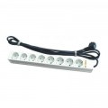 Conteg Силовий блок Conteg 19" 1U 8xSchuko, с выключателем, с кабелем (DP-RP-08SCHUS)