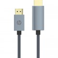 HP Кабель мультимедійний DisplayPort to HDMI 2.0m 4K (40902160) HP (DHC-DP03-02M)