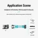 Vention Кабель для передачі даних SATA 3.0 7pin F/F 0.5m L Blue Vention (KDDSD)