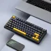 Aula Клавіатура Aula F75 Gasket Greywood V3 switch Hot-Swap PBT Wireless/Bluetooth/USB Black (6948391208626)