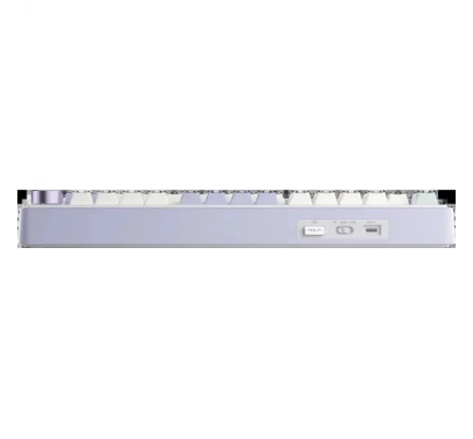 Aula Клавіатура Aula F75 Gasket Greywood V3 switch Hot-Swap PBT Wireless/Bluetooth/USB White (6948391208640)