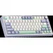 Aula Клавіатура Aula F75 Gasket Greywood V3 switch Hot-Swap PBT Wireless/Bluetooth/USB White (6948391208640)
